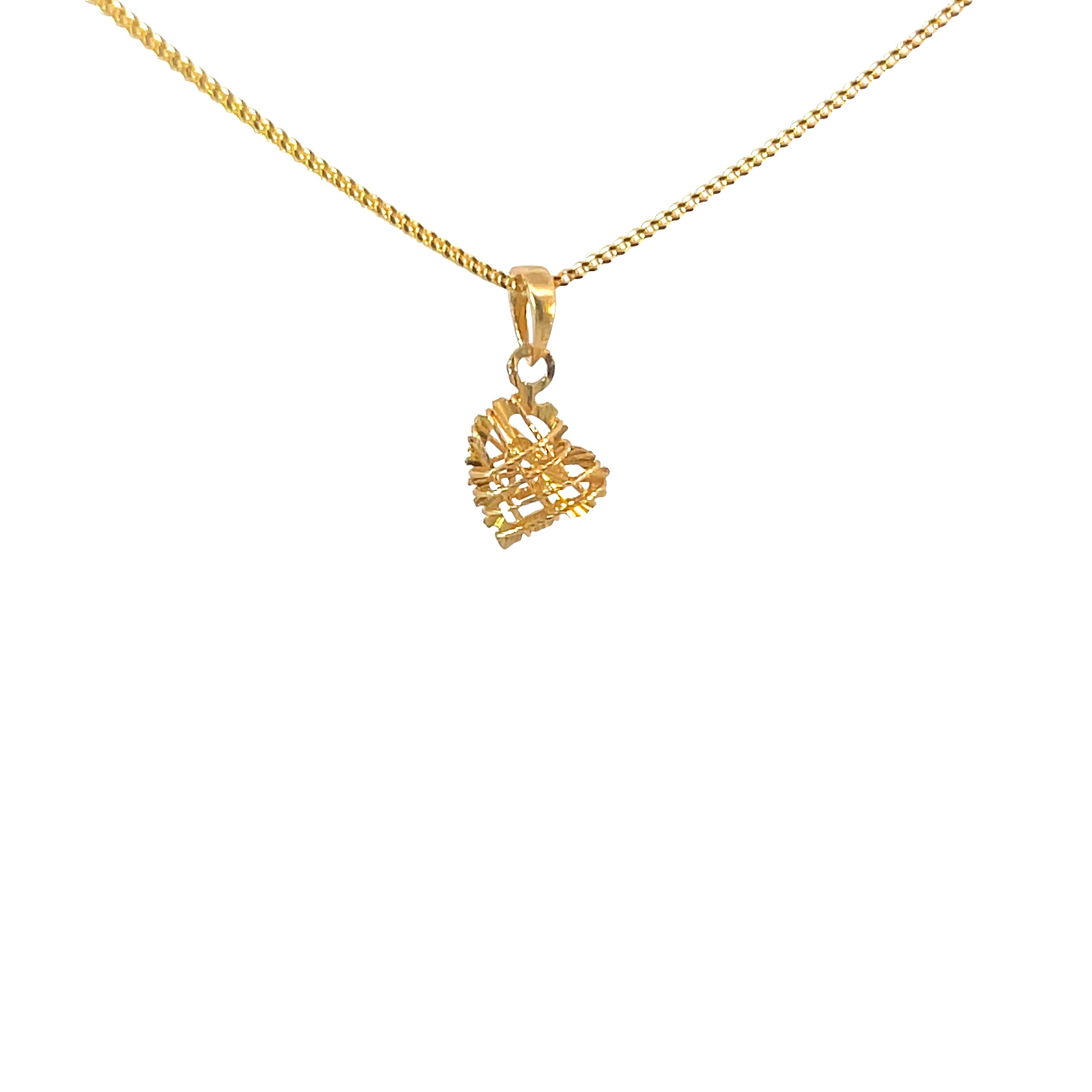 Webbed-Heart 22K Gold Locket - Manik Chand Jewellers - Online Jewellery ...
